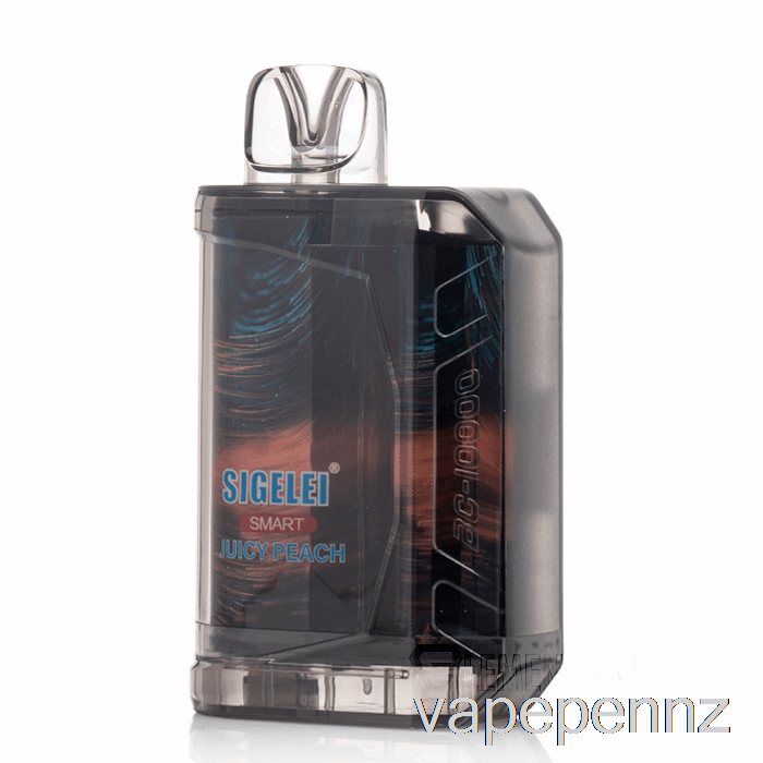 Sigelei Smart AC10000 0% Zero Nicotine Disposable Juicy Peach VAPE NZ